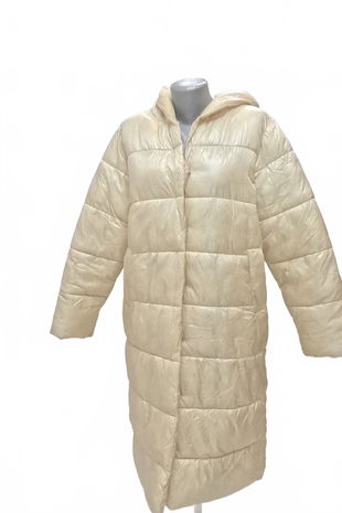 Dámska zimná bunda Sinsay, farba béžová, veľkosť 38