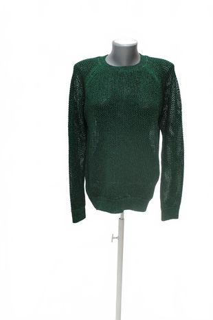 Dámsky sveter Mango, farba zelená, veľkosť L