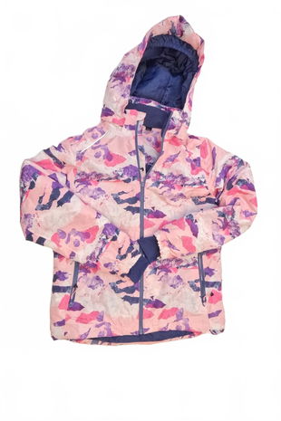 Dievčenská zimná bunda Crivit, farba viacfarebná, veľkosť 158