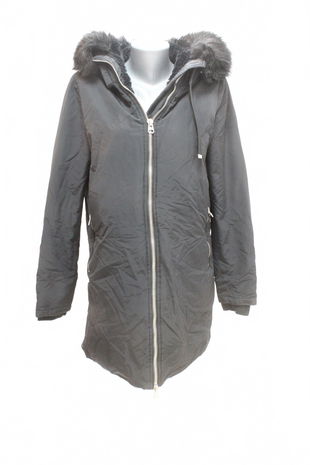 Dámska zimná bunda Zara, farba čierna, veľkosť M