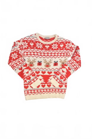 Dievčenský sveter Girls Destination, farba vzorovaná, veľkosť 158