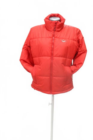 Dámska zimná bunda Adidas, farba červená, veľkosť 36