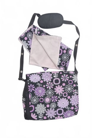 Dámská taška Genesis, barva květovaná