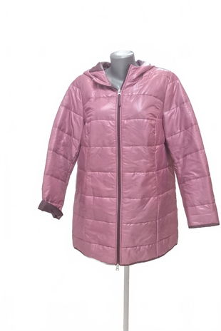 Dámska bunda Genesis, farba ružová, veľkosť 46