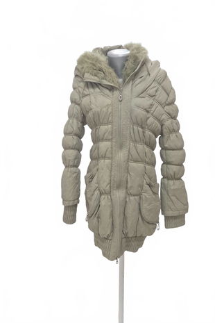 Dámska zimná bunda Genesis, farba khaki, veľkosť L
