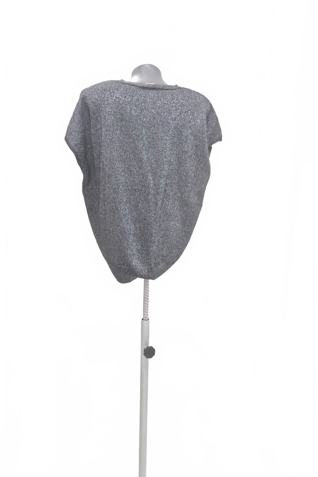 Dámske tričko Beloved bez potlače, farba strieborná, veľkosť M