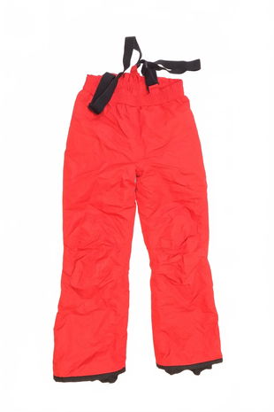 Dievčenské zimné nohavice Genesis, farba červená, veľkosť 9-10 r
