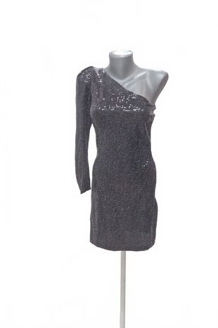 Dámske šaty Zara, farba čierna, veľkosť S