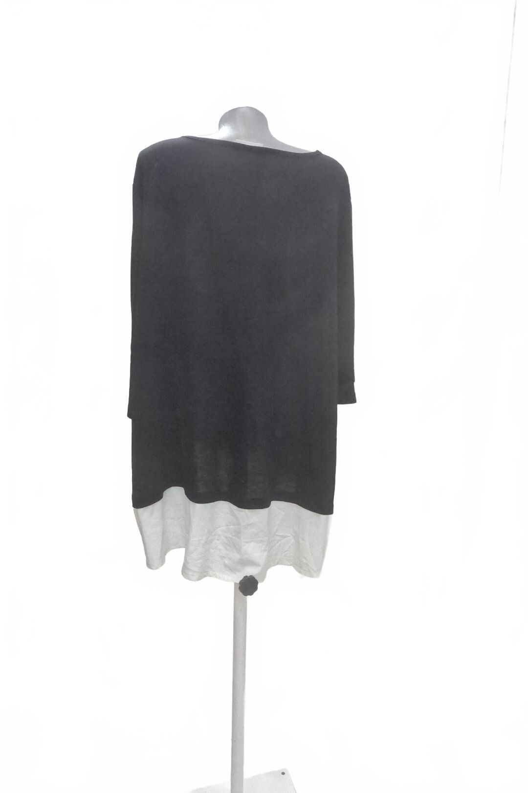 Dámské tričko Janina s potiskem, barva černá, velikost 58