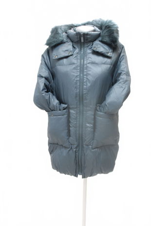 Dievčenská zimná bunda Zara, farba modrá, veľkosť 164