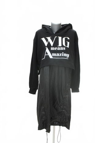 Dámske šaty Genesis, farba čierna, veľkosť XL