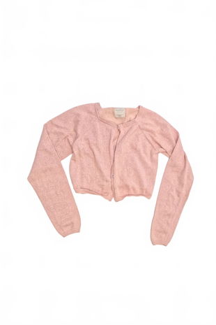 Dievčenský sveter Terranova, farba ružová, veľkosť 13-14 r