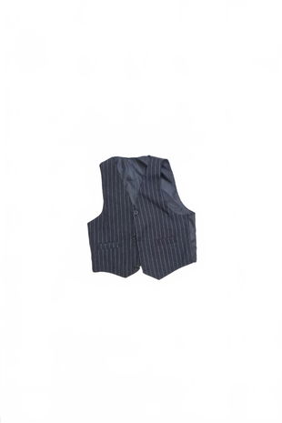 Chlapecká vesta Genesis, barva pruhovaná, velikost 8-9 r
