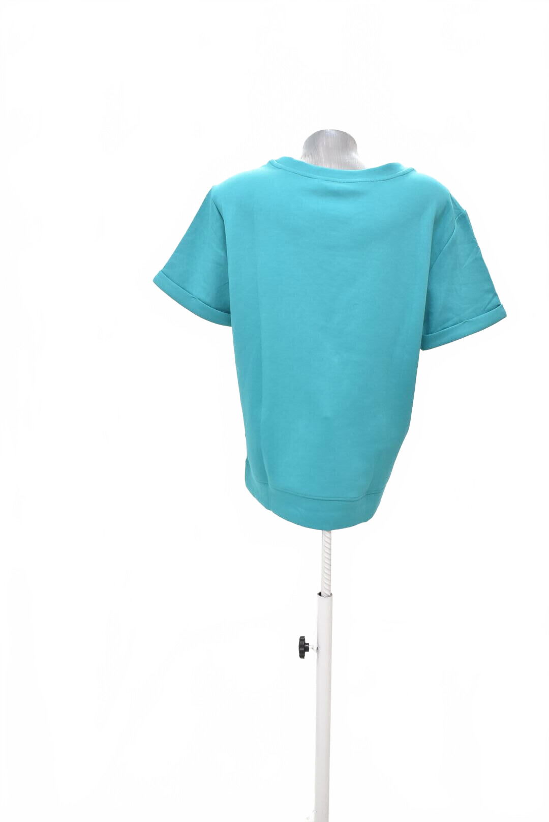 Dámske tričko Tchibo bez potlače, farba tyrkysová, veľkosť 36