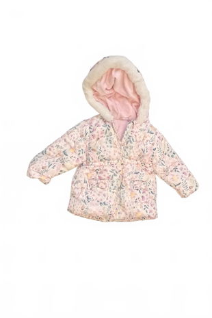 Dievčenská zimná bunda Genesis, farba vzorovaná, veľkosť 80