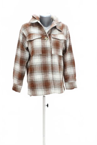 Dámska bunda Trendyol, farba vzorovaná, veľkosť 36