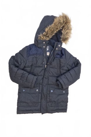 Chlapčenská zimná bunda C&A, farba modrá, veľkosť 134