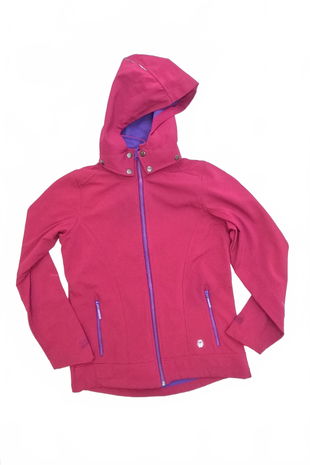 Dievčenská bunda Tchibo, farba ružová, veľkosť 158