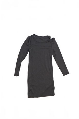 Dievčenské šaty Genesis, farba čierna, veľkosť 7-8 r