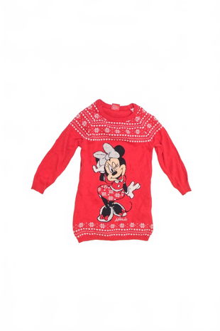 Dievčenský sveter Primark, farba červená, veľkosť 116