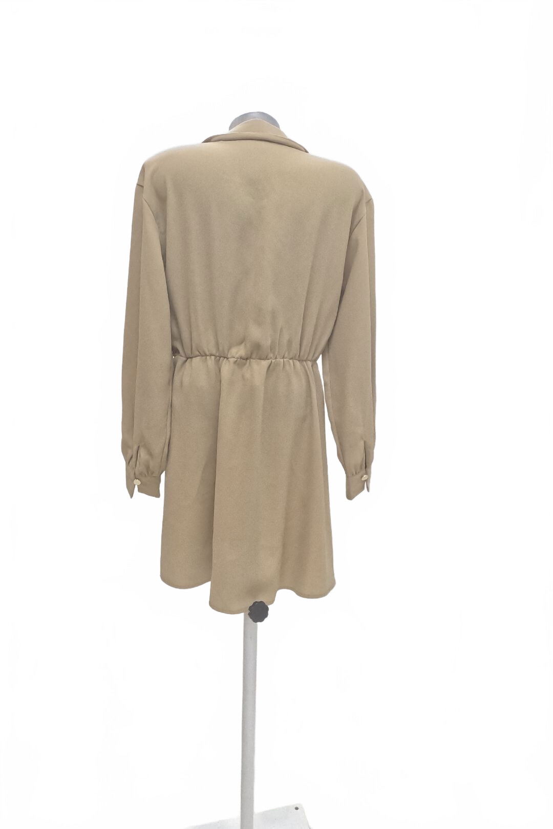 Dámske šaty Amisu, farba hnedá, veľkosť 36