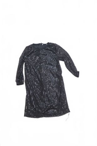 Dievčenské šaty Sinsay, farba čierna, veľkosť 116