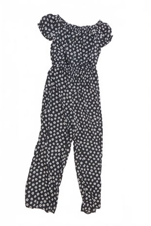 Dievčenský overal New Look, farba kvetovaná, veľkosť 146