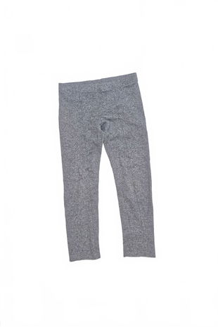 Dievčenské nohavice H&M, farba sivá, veľkosť 140