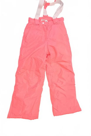 Dievčenské zimné nohavice Y.f.k, farba ružová, veľkosť 134