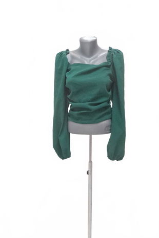 Dámska blúzka Shein, farba zelená, veľkosť L