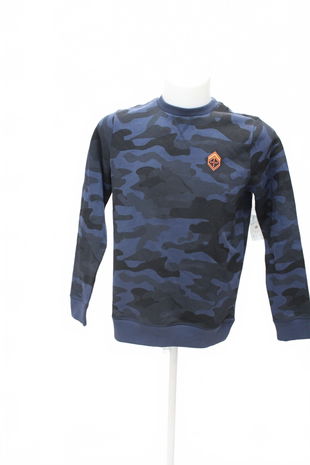 Chlapčenská mikina F&F bez potlače, farba vzorovaná, veľkosť 13-14 r