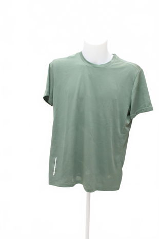 Pánské tričko Crivit bez potisku, barva khaki, velikost L