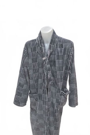 Pánský župan Genesis, barva vzorovaná, velikost XL