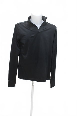 Pánská mikina Crivit bez potisku, barva černá, velikost 52