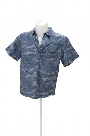 Chlapčenská košeľa s krátkym rukávom H&M, farba vzorovaná, veľkosť 170