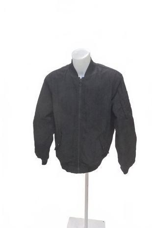 Pánská bunda Bershka, barva černá, velikost L