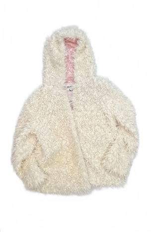 Dievčenský kabát Genesis, farba béžová, veľkosť 12-13 r