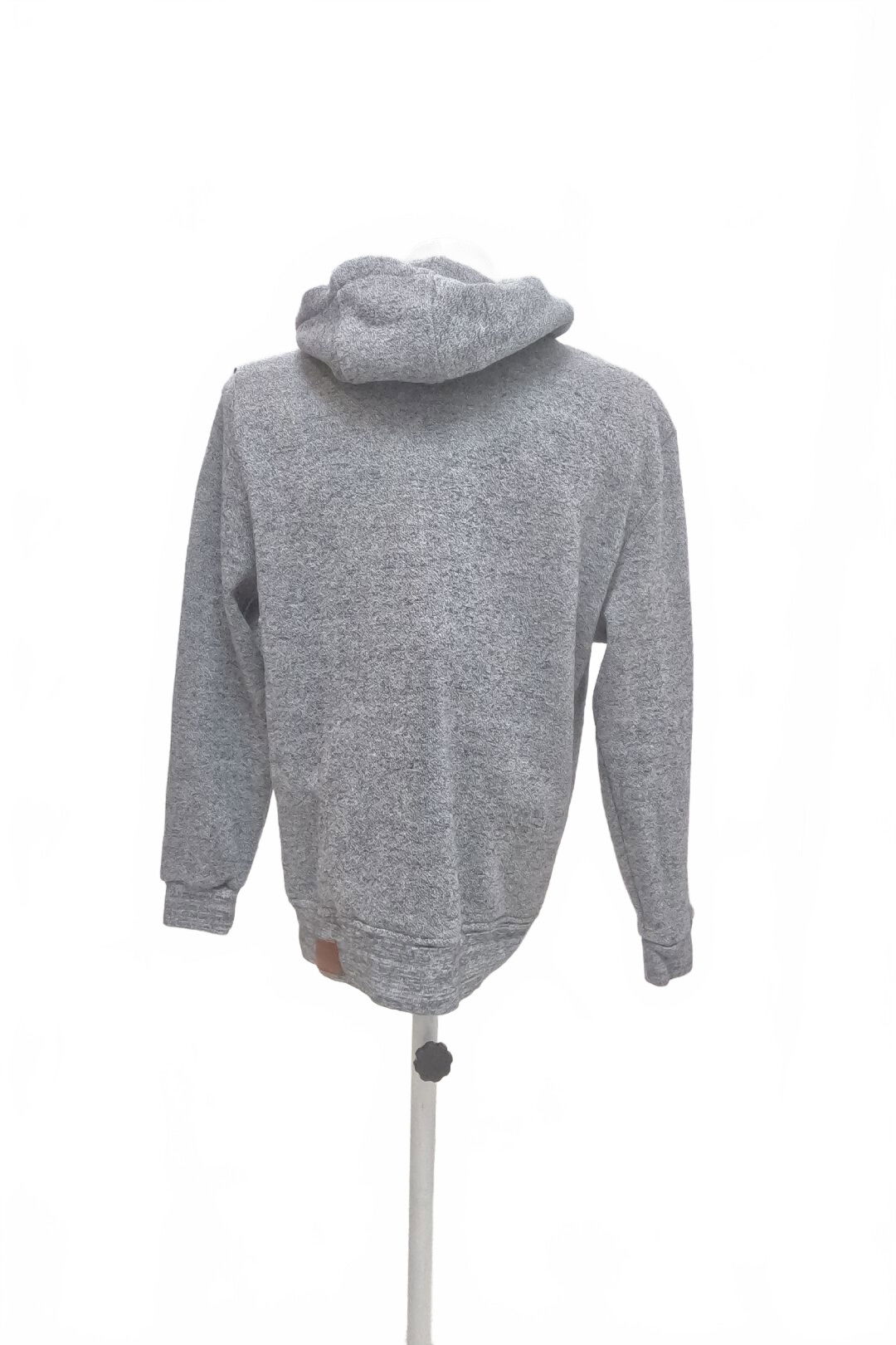 Pánská mikina Genesis bez potisku, barva šedá, velikost 2XL