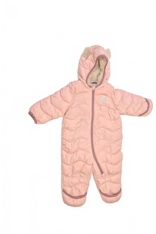 Dievčenská zimná kombinéza Lupilu, farba ružová, veľkosť 62