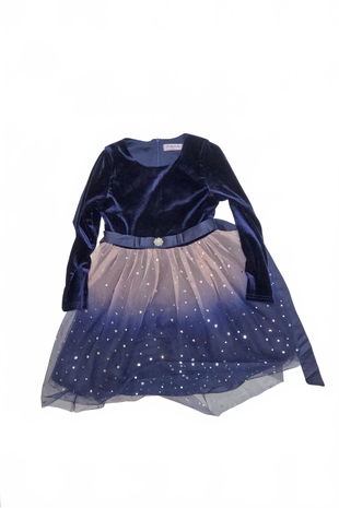 Dievčenské šaty Genesis, farba viacfarebná, veľkosť 8-9 r