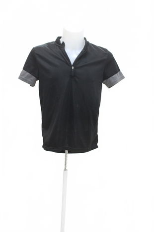 Pánské tričko Crivit bez potisku, barva černá, velikost 48