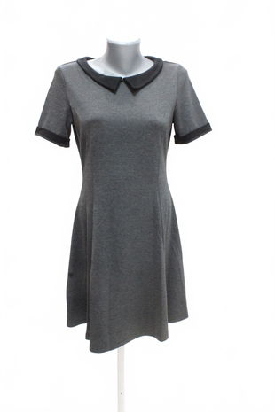 Dámske šaty H&M, farba sivá, veľkosť M