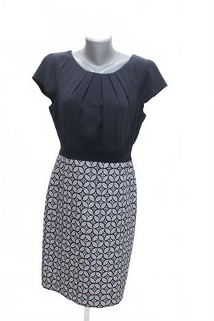 Dámske šaty Comma, farba vzorovaná, veľkosť 42