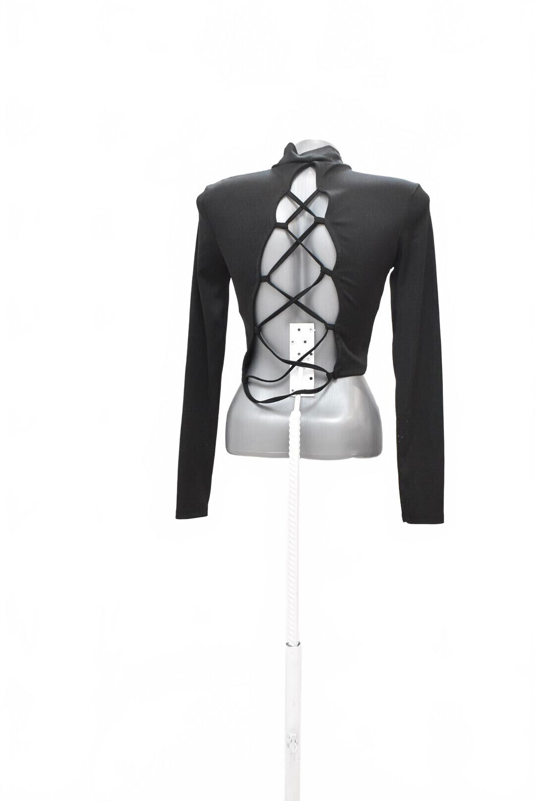 Dámske tričko Amisu bez potlače, farba čierna, veľkosť M