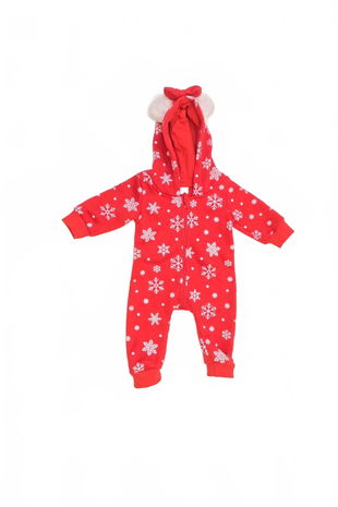 Dievčenský overal Genesis, farba červená, veľkosť 4-6 m