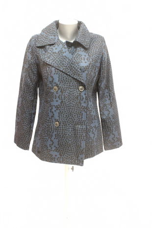 Dámsky kabát John Baner, farba vzorovaná, veľkosť 36