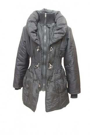 Dámská zimní bunda Genesis, barva černá, velikost 2XL