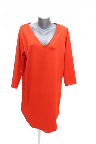 Dámske šaty H&M, farba červená, veľkosť L