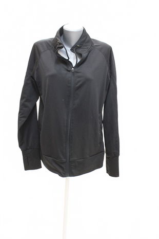 Dámska mikina Crivit bez potlače, farba čierna, veľkosť 44