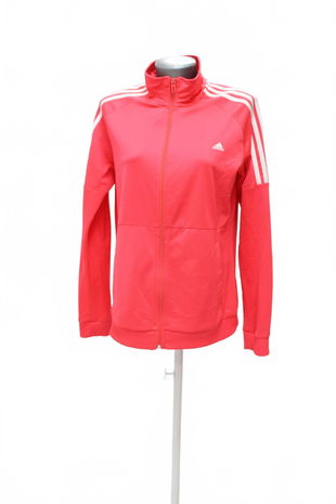 Dámska mikina Adidas bez potlače, farba ružová, veľkosť L